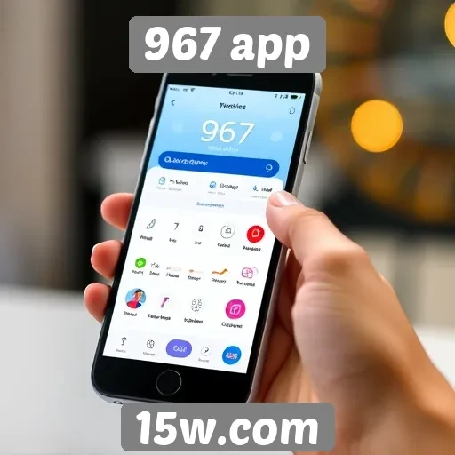 Experiência do usuário no 967 app